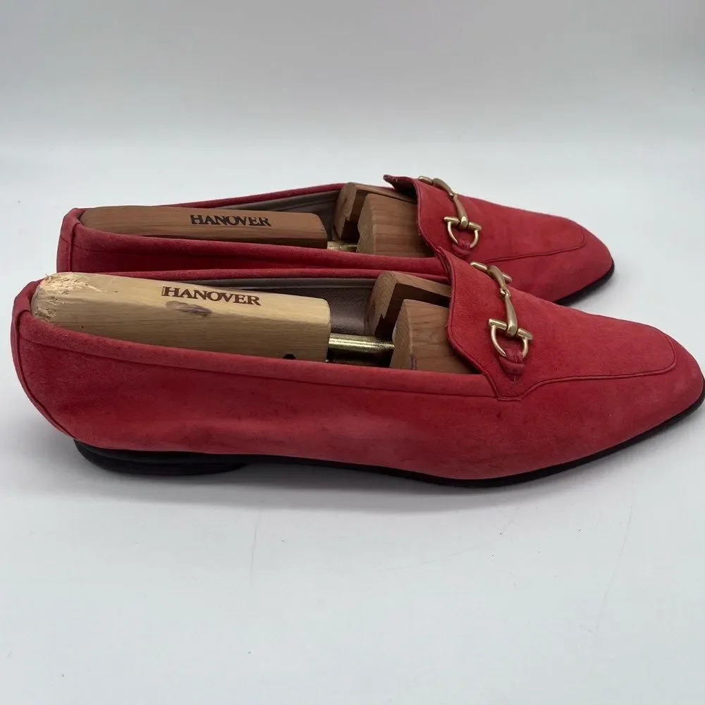 Gucci Women’s Jordaan Suede Accent Loafers 38.5